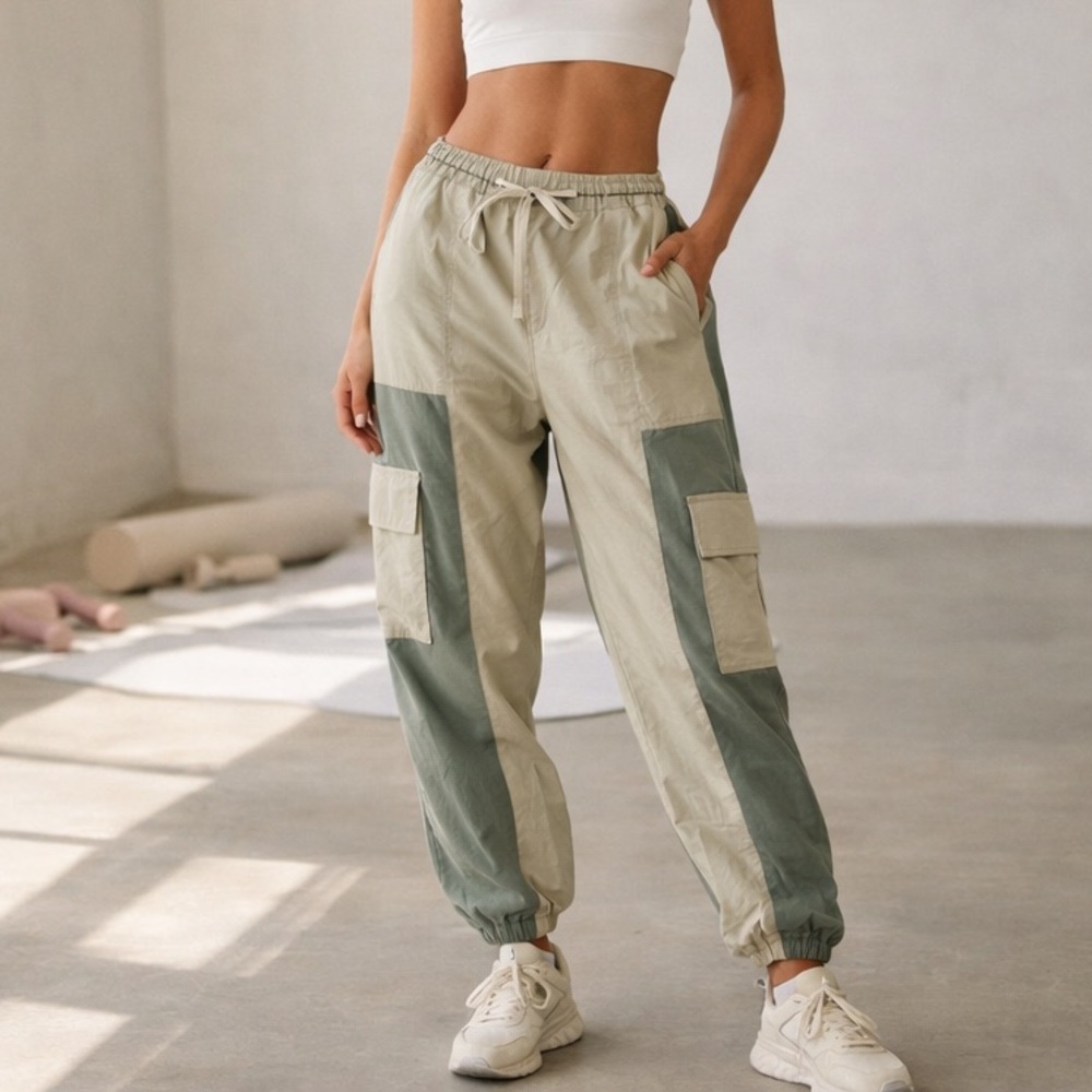 Strut & Bolt Jogger pants - Olive/Sage
